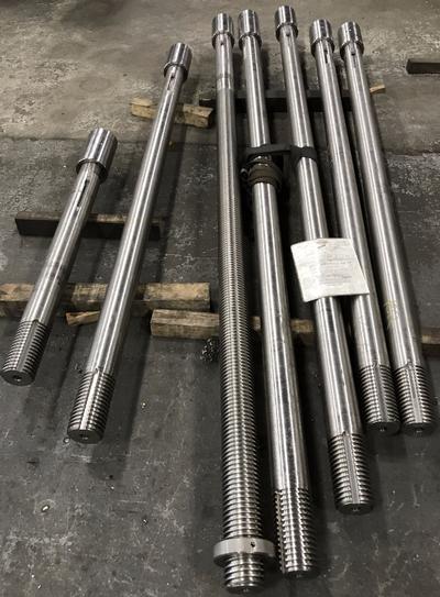 Single lead stems with couplings